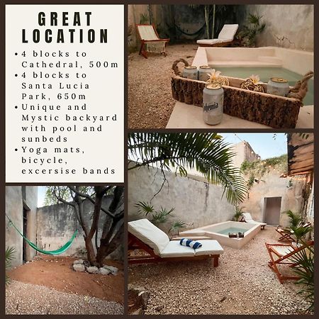 Unique Mystic Pool Yard Only 3 Blocks Main Sq Villa Mérida Eksteriør bilde